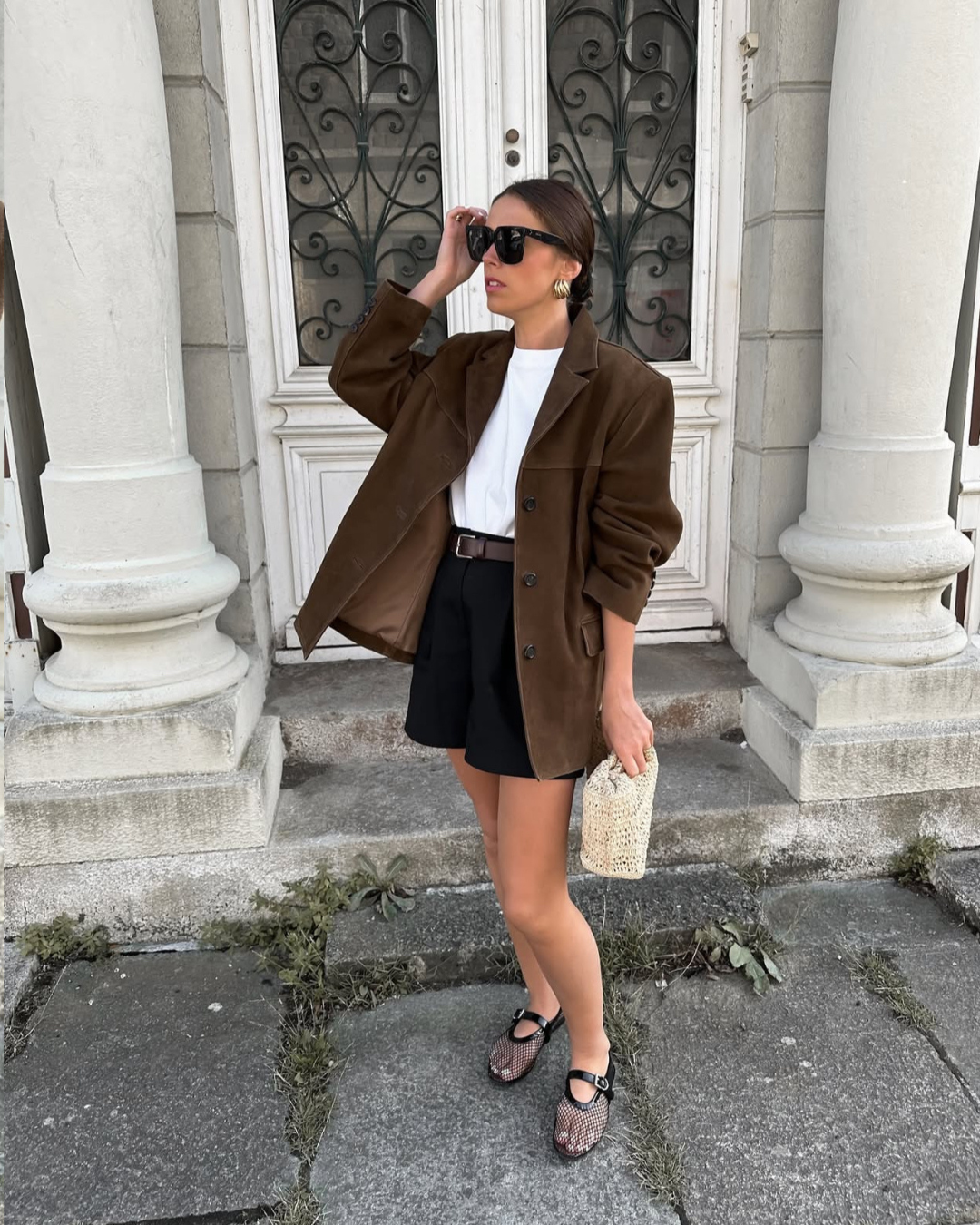 Banbury Faux Suede Blazer