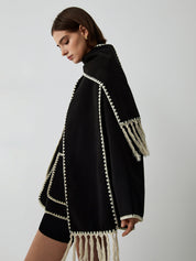 Tailored Jacket with Matching Scarf