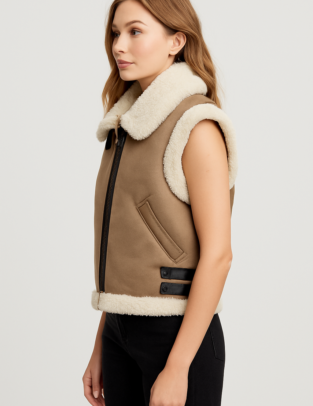 Hamptons Shearling Vest