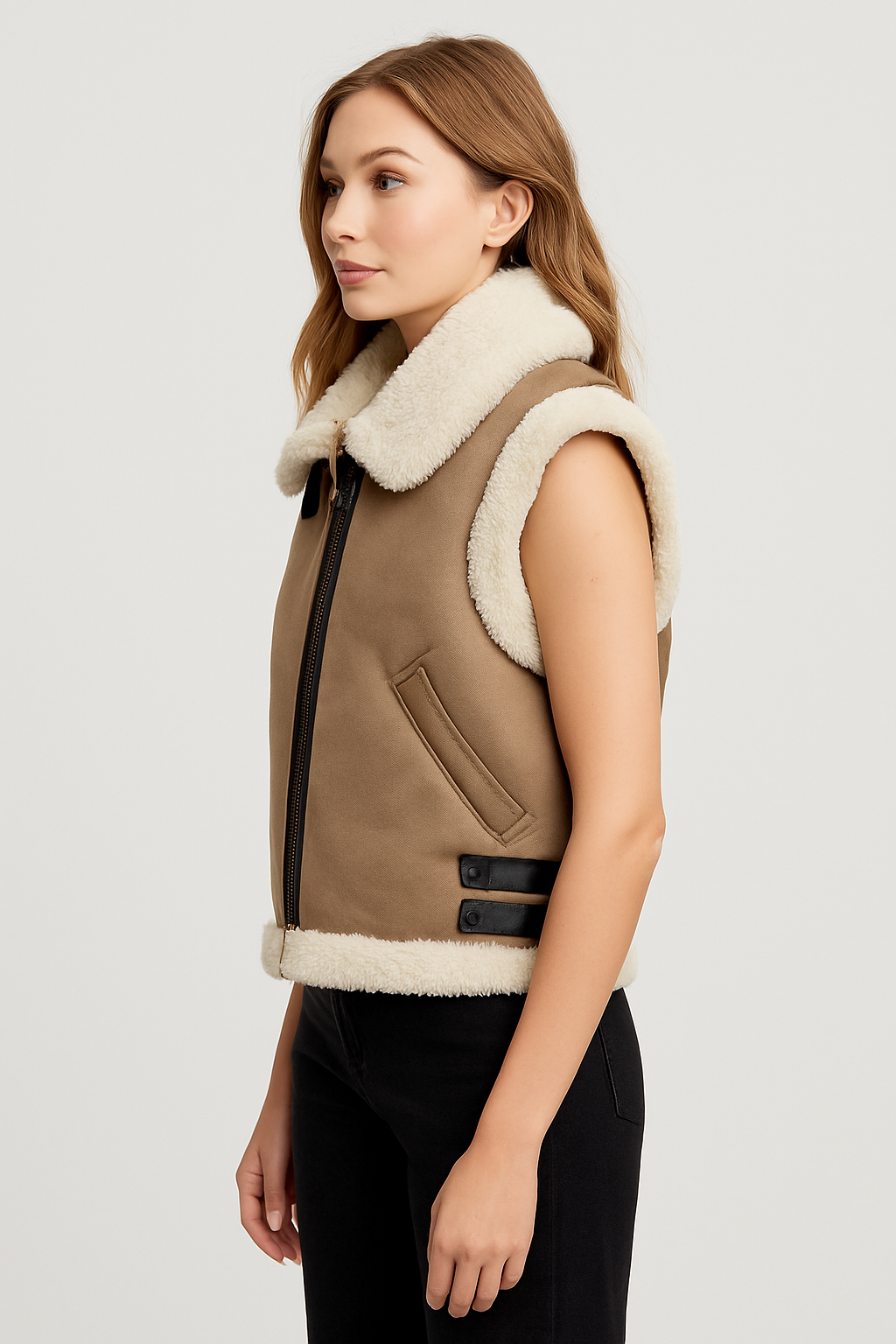 Hamptons Shearling Vest