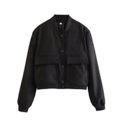 Maven Cropped Bomber Jacket