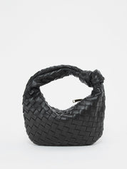 Braided Knot Handle Shoulder Bag