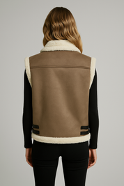 Hamptons Shearling Vest