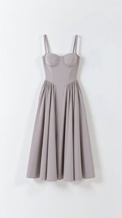 Odette Cute Corset Midi Dress