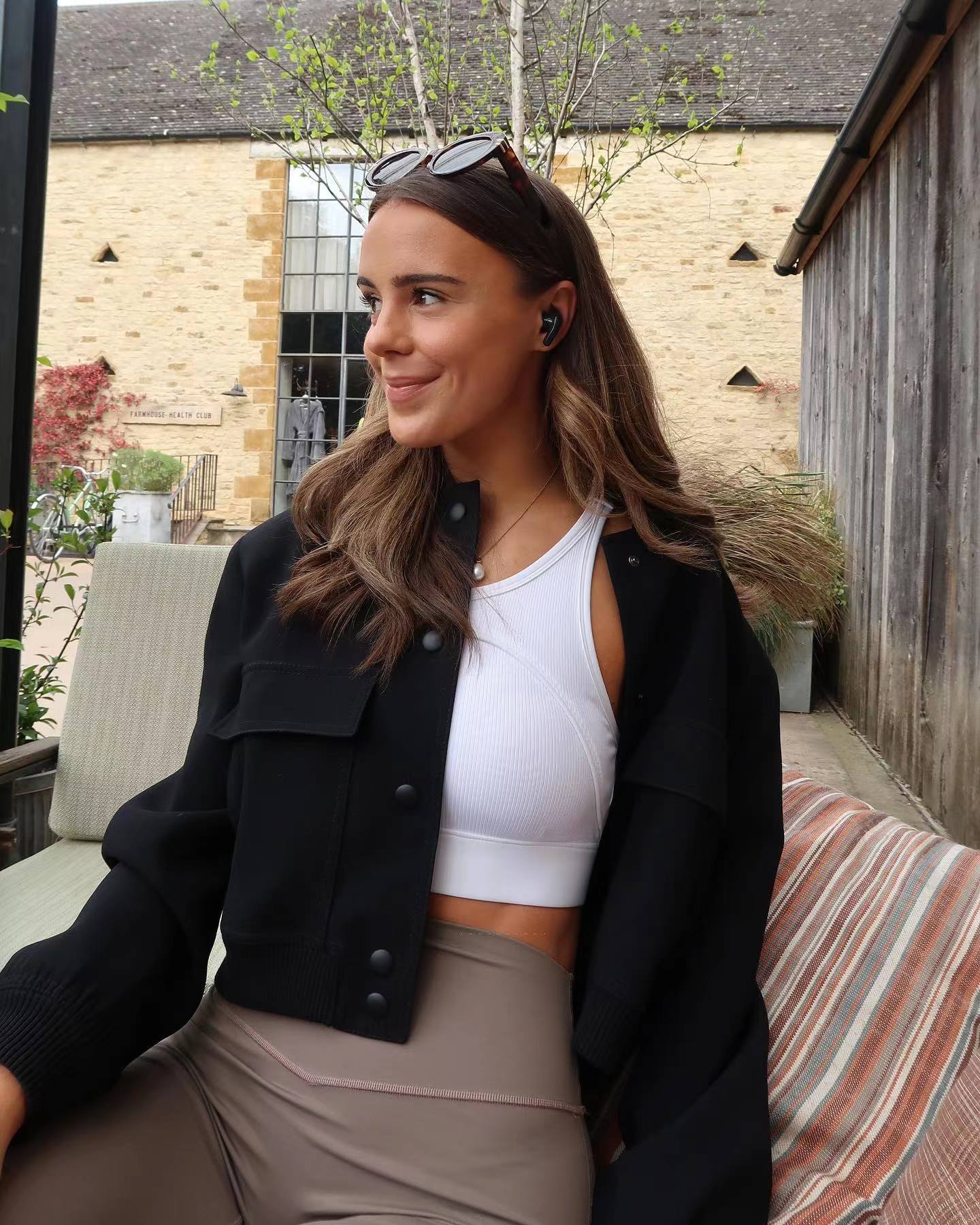 Maven Cropped Bomber Jacket