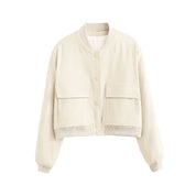 Maven Cropped Bomber Jacket