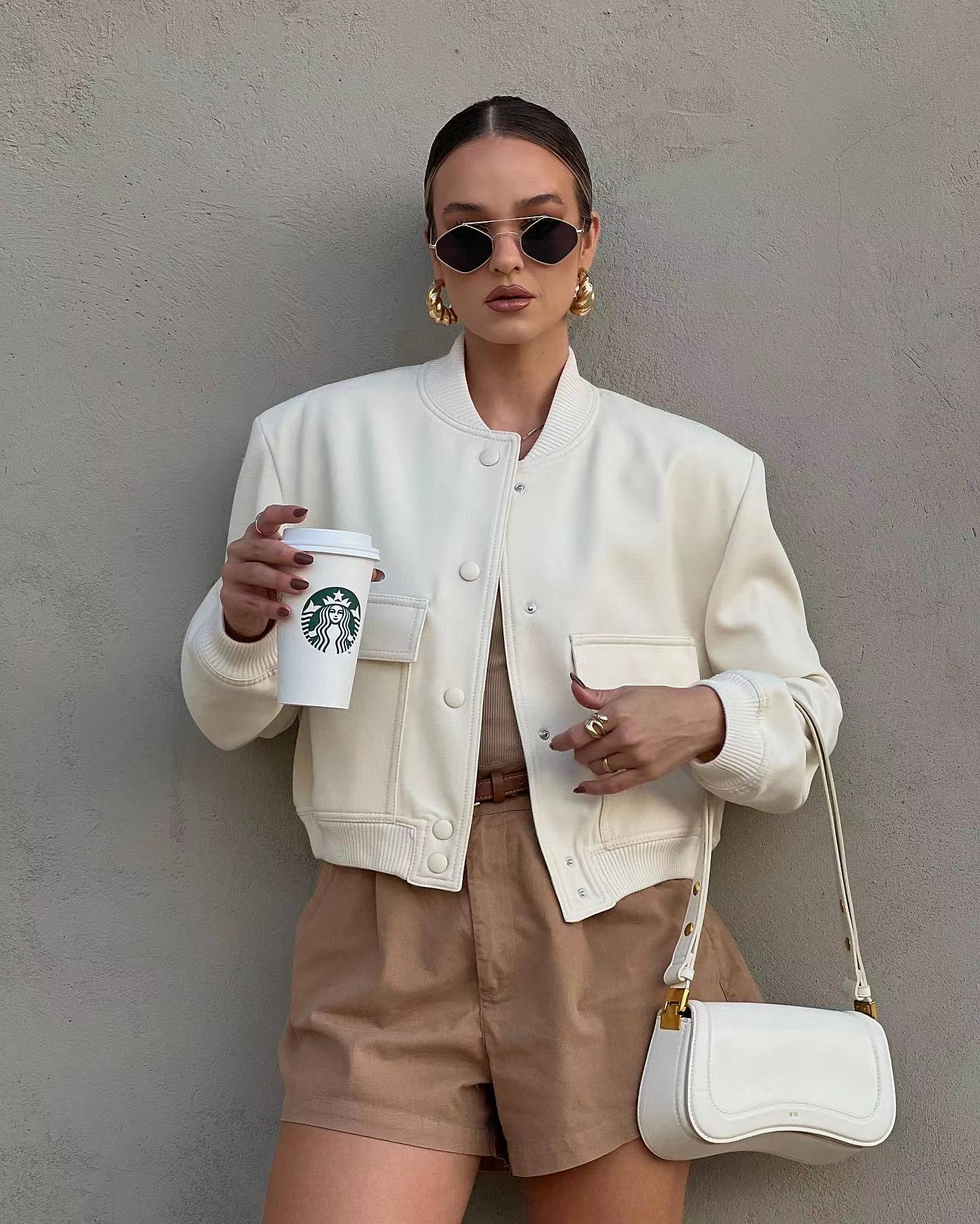 Maven Cropped Bomber Jacket