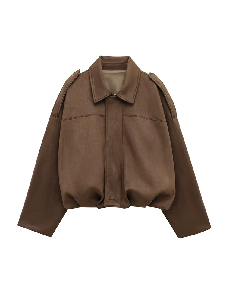 Vintage Oversized Bomber Jacket